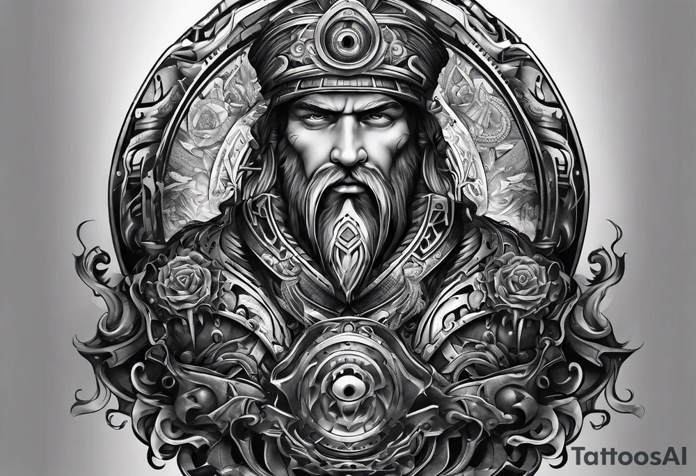 Father son tattoo idea