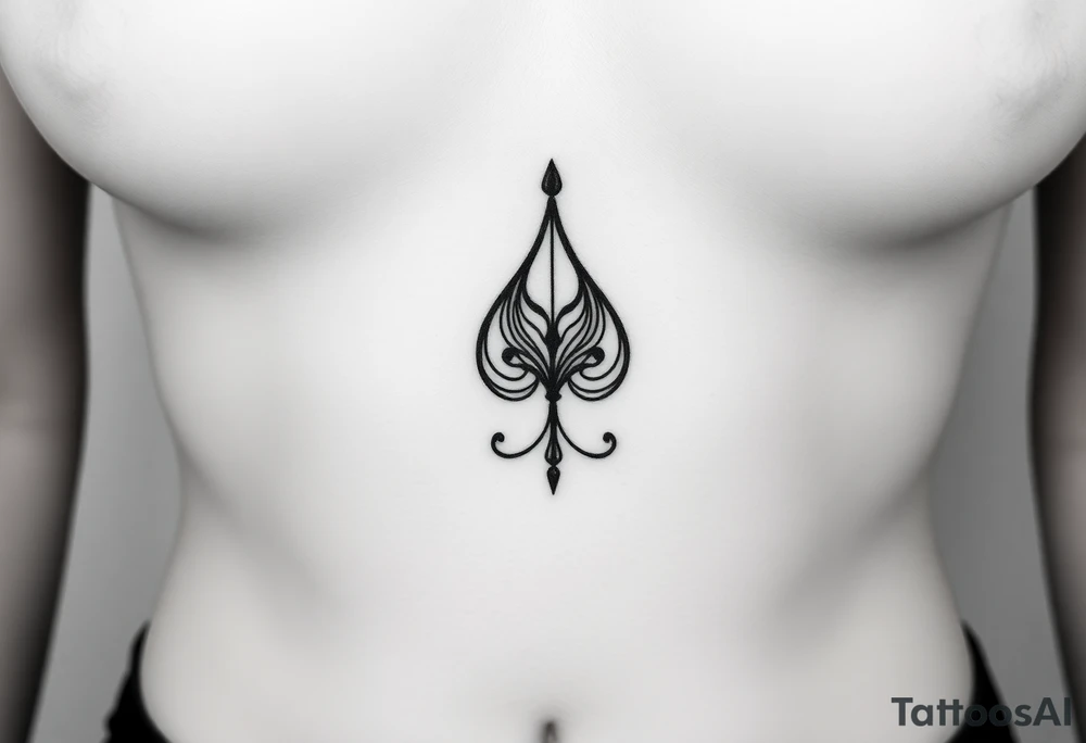spade tattoo idea