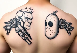 Gary and Avacato from Final Space tattoo idea