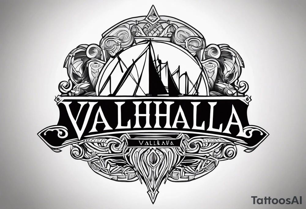Valhalla tattoo idea