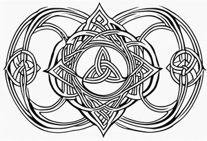 Celtic knot tattoo idea