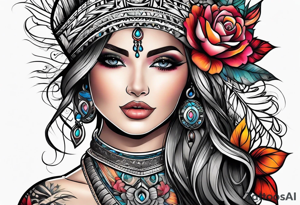 Half sleeve tattoo idea