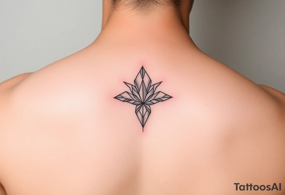 Simple minimalist feminine tattoo small line art on arm tattoo idea