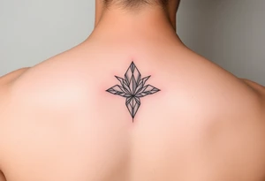 Simple minimalist feminine tattoo small line art on arm tattoo idea