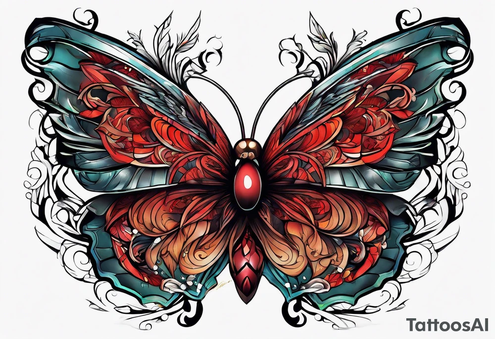 red rising tattoo idea