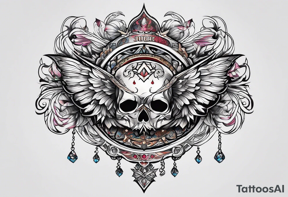 underchest tattoo idea