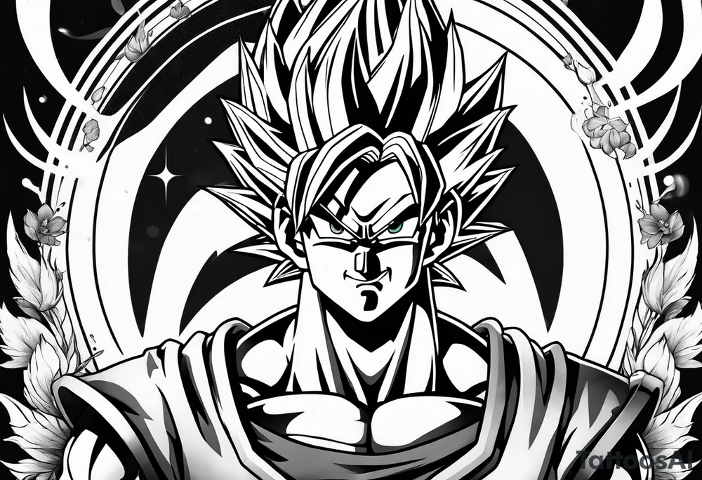 dragonball z tattoo idea