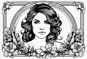 Small design based on the song Stay Gentle by Brandi Carlile tattoo idea