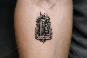 ゴディーノ  going vertical tattoo idea