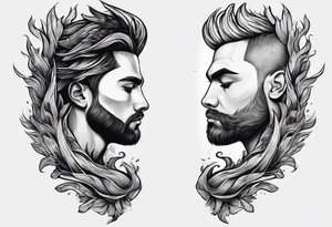 piece of driftwood tattoo idea