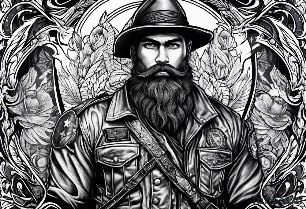 Rucking, fitness, brotherhood tattoo idea