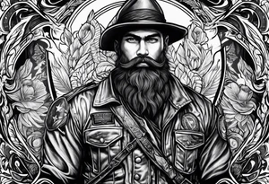 Rucking, fitness, brotherhood tattoo idea