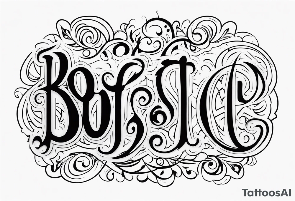BOSTIC tattoo idea