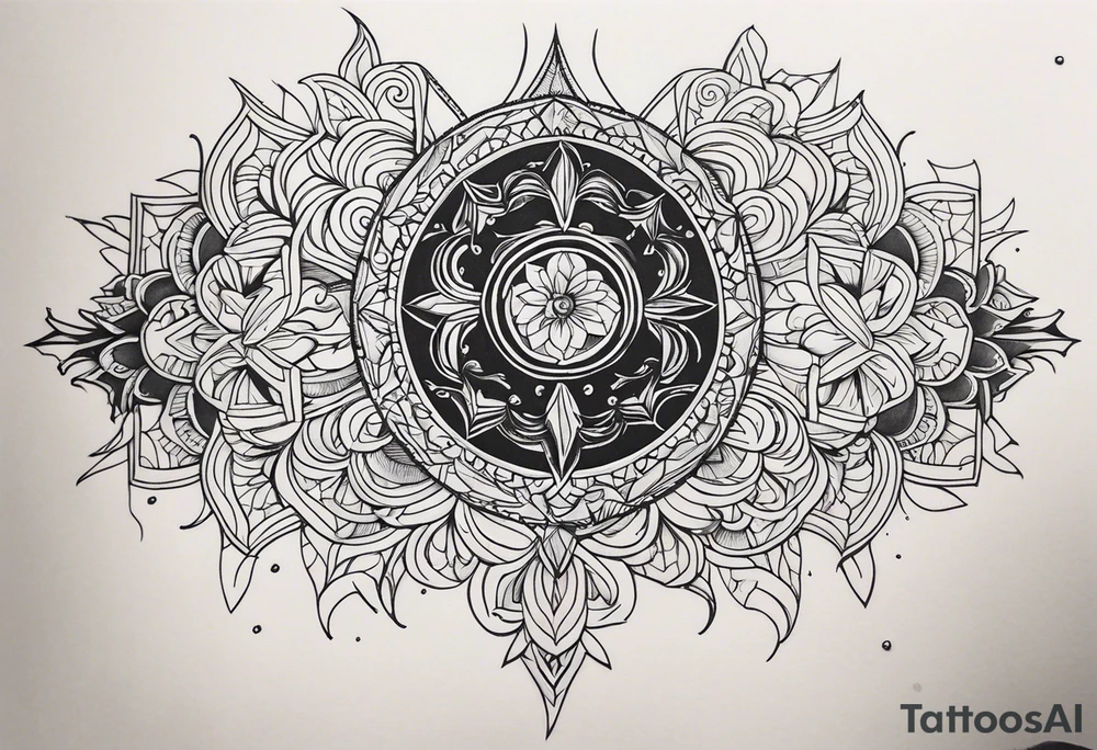 romans 8:18 tattoo idea