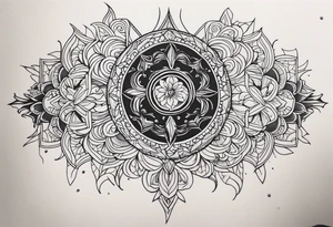 romans 8:18 tattoo idea