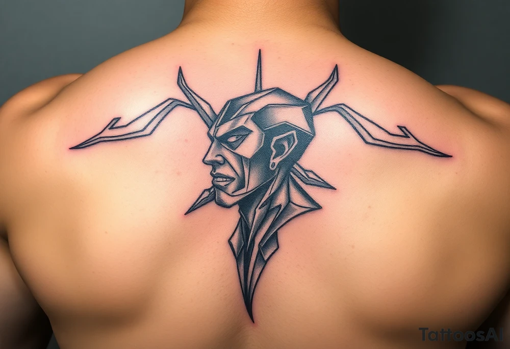 Marciano colores 3d tattoo idea