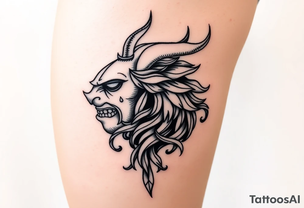 Viking style tattoo tattoo idea