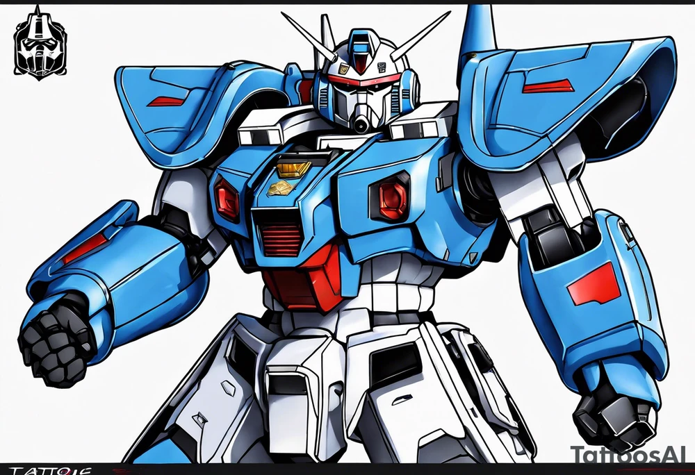 Gouf Mobile Suit tattoo idea