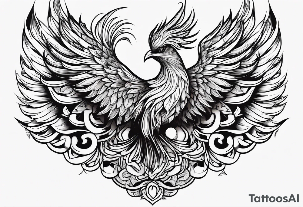 little pheonix tattoo idea