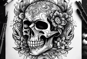 totenkopf ss tattoo idea