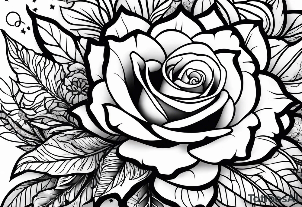animal, flowers. For remember the death, my dad. and the futur, for being strong tattoo idea