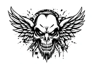 generate tattoos that are exactly similar to nazi prison gang ones, no imperfections. tattoo idea