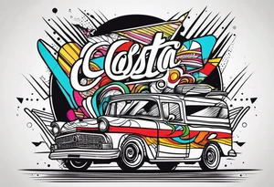 Frase nas costa tattoo idea