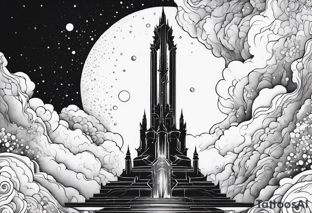 Pillars of creation tattoo idea