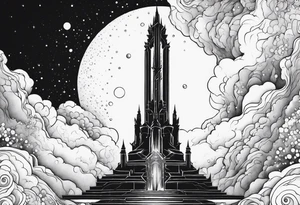 Pillars of creation tattoo idea
