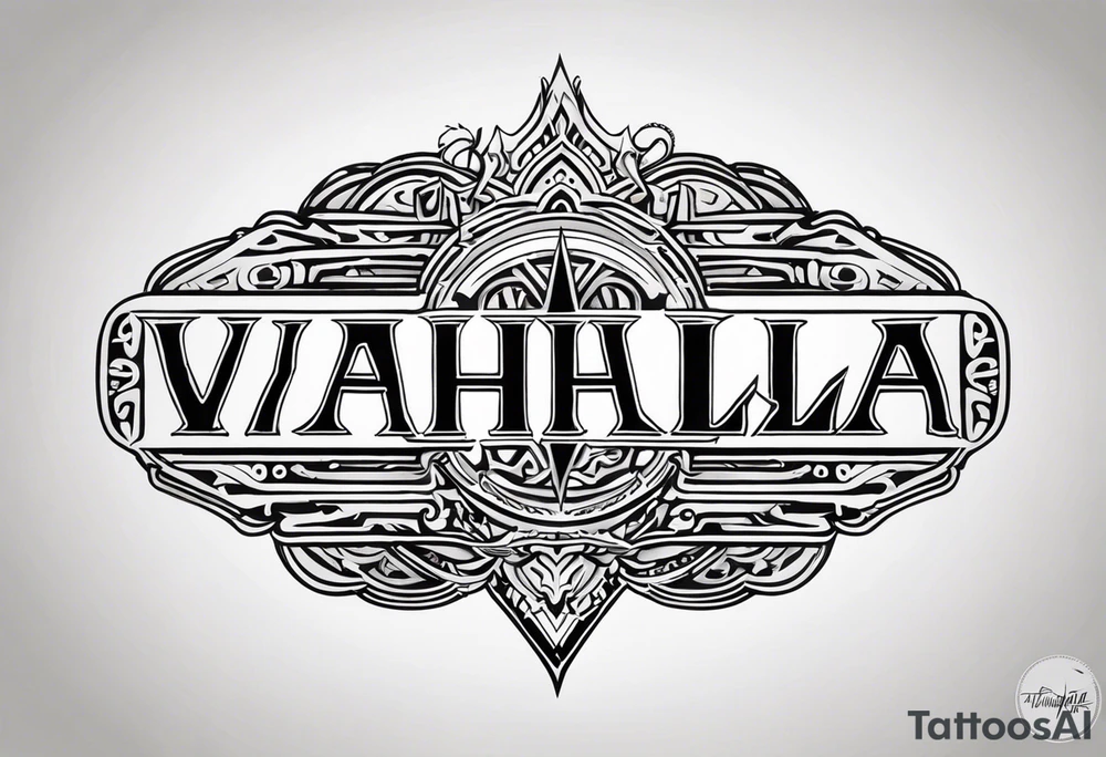 Valhalla tattoo idea