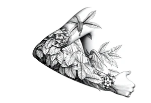Amazon rainforest tattoo idea