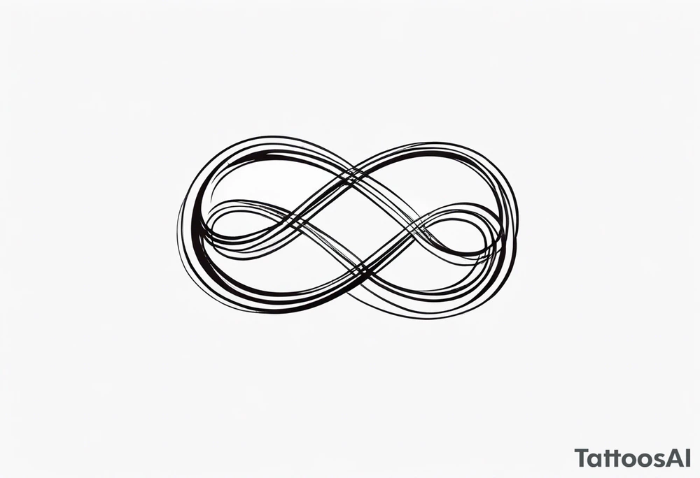 Infinity symbol tattoo idea