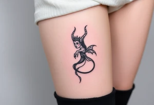 Queen of hell tattoo idea