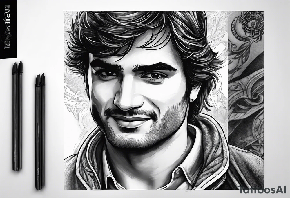 Carlos Sainz tattoo idea