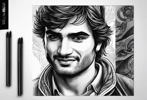 Carlos Sainz tattoo idea