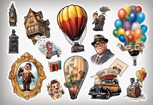up! movie tattoo idea