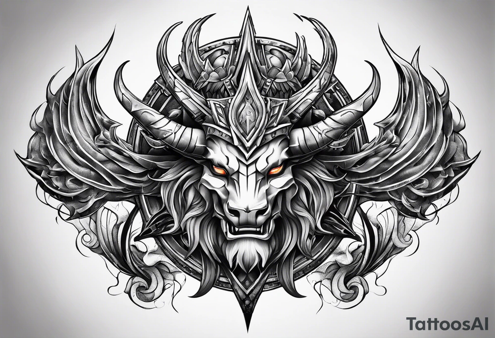 Unicron tattoo idea