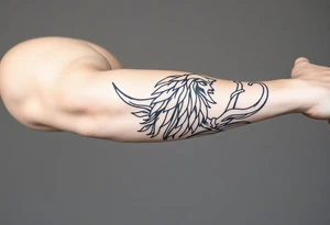 Nordic viking tattoo idea