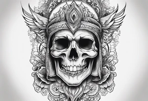Sexy ghost tattoo idea