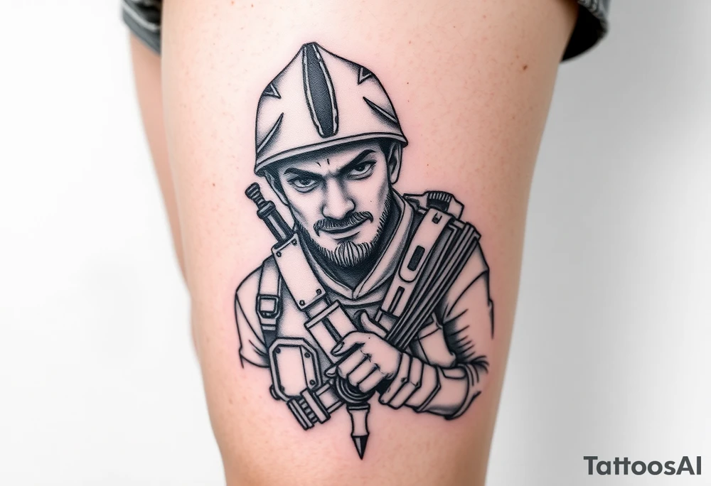 Louie, confident, traveler, soldier, Warrior, September, San Francisco tattoo idea