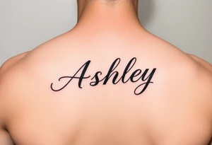 Name
Tattoo: ASHLEY in script tattoo idea