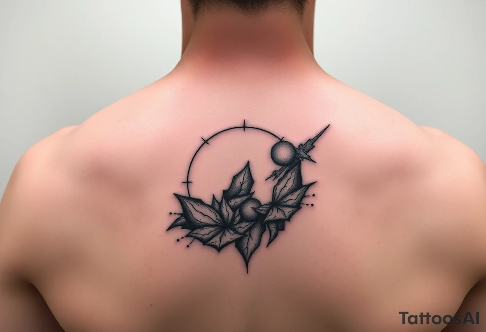 negative space tattoo inspired by the space and time tattoo idea negative space tattoo inspired by the space and time tattoo idea