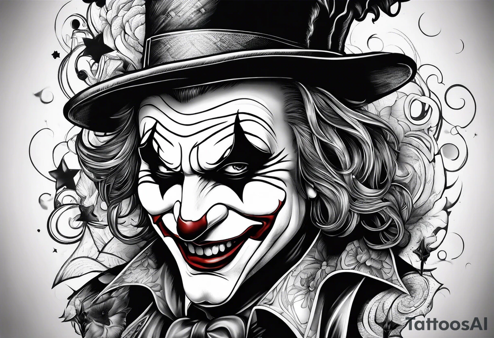 outer forearm joker tattoo tattoo idea