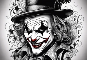 outer forearm joker tattoo tattoo idea