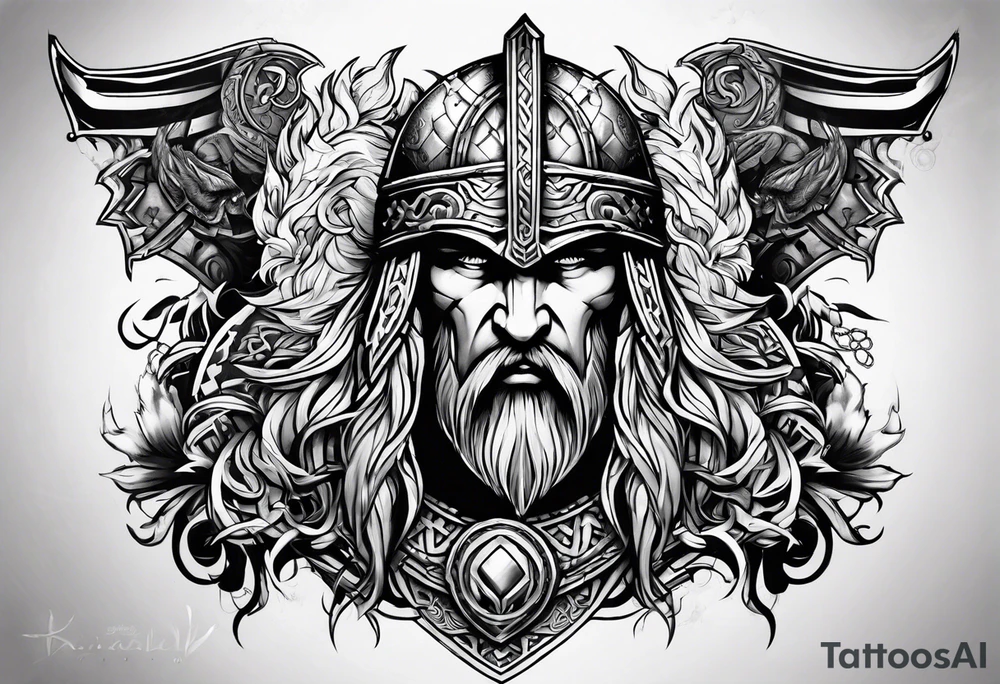 Valhalla tattoo idea