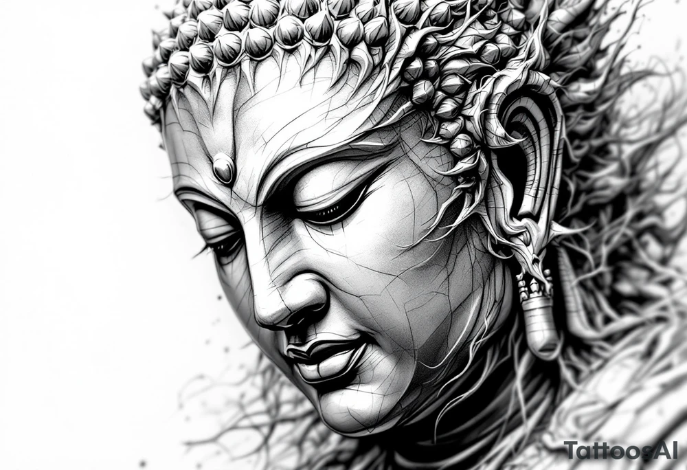 buddha tattoo idea