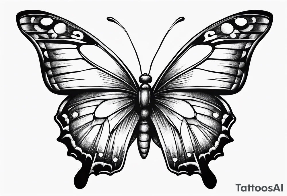 Butterfly tattoo idea