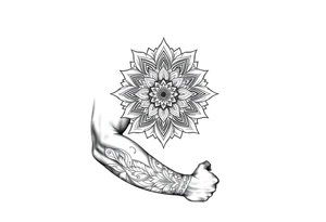 vector mandala tattoo idea