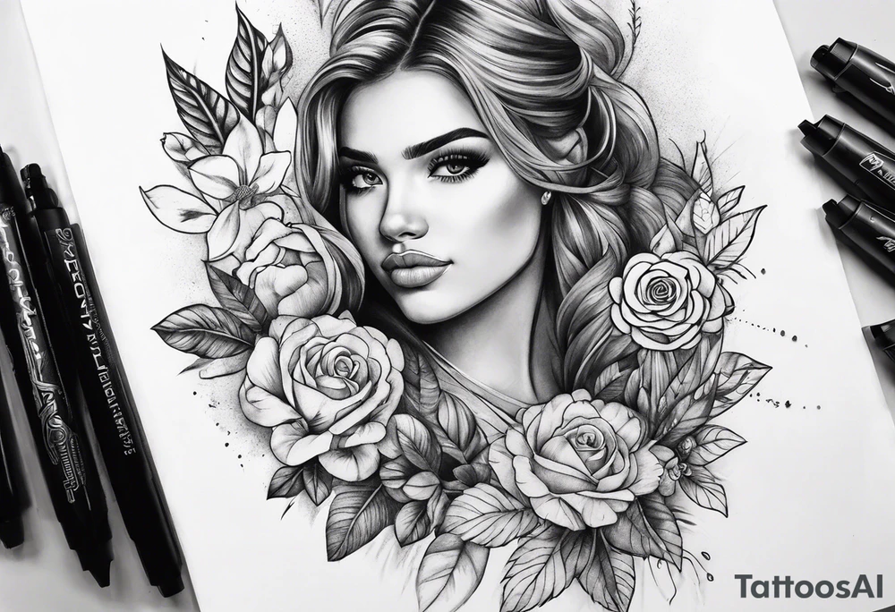 cute forearm tattoo idea