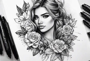 cute forearm tattoo idea